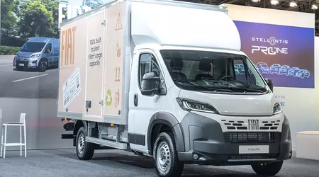 Fiat E-Ducato: the electric van with a 110 kWh battery has rolled off the assembly line in Italy