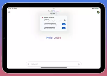 Google готовит новый дизайн Gemini для планшетов и складных смартфонов