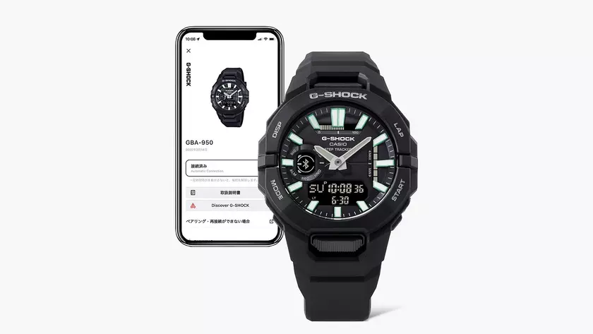 Новый Casio G-Shock GBA-950: часы для активных с GPS и двухлетней батареей