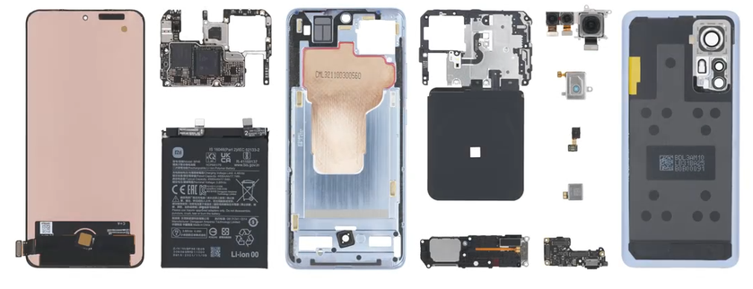 Первая официальная разборка Xiaomi 12 показала непростую компоновку флагмана