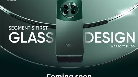 Sans attendre la présentation : realme a révélé à quoi ressemblera le Narzo 70 Pro 5G
