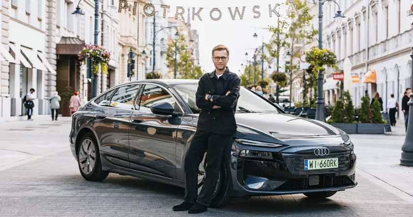Audi A6 Sportback e-tron performance, рекордный заезд в Польше