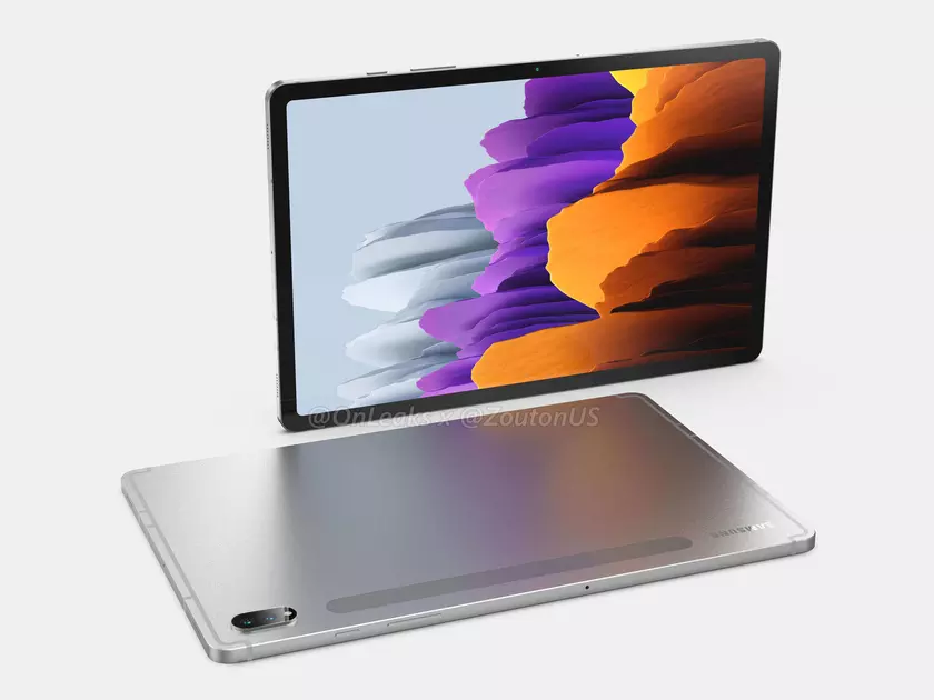 Копия Galaxy Tab S7: в сети появились качественные изображения планшета Samsung Galaxy Tab S8