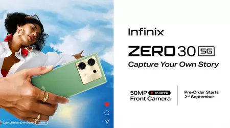 Infinix a révélé les caractéristiques de la Zero 30 5G : écran AMOLED 144Hz et caméra frontale de 50 MP.