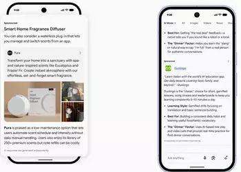 Google интегрирует рекламу в ответы Gemini: AI Mode будет показывать товары, сервисы и скидки
