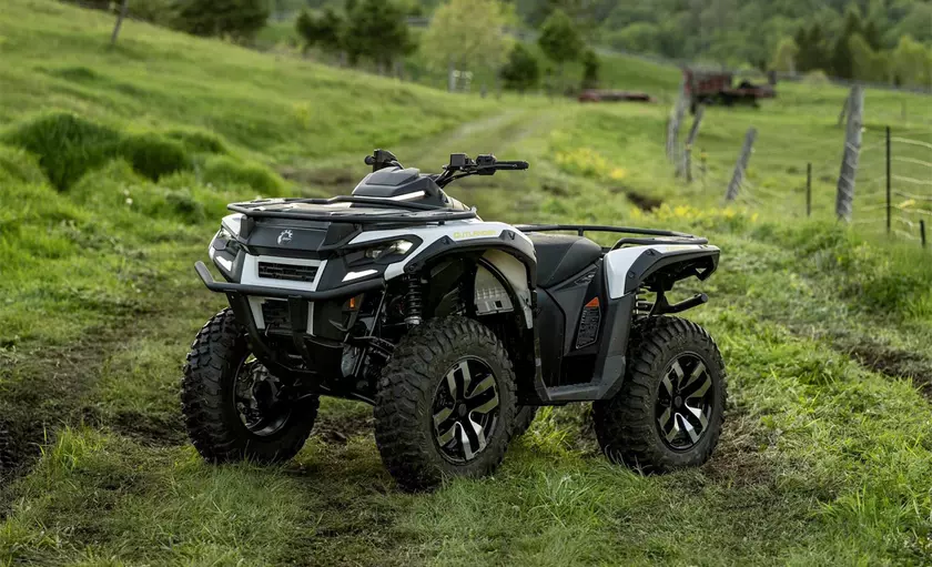 Can-Am представляет: полный вперед на первом электроквадроцикле!