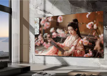 Skyworth 100A5D Pro TV: 100-inch smart TV with 4K screen at 144Hz and a matte finish
