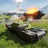 Screenshot from the game World of Tanks: HEAT without the interface