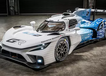 Toyota showed a racing concept powered by liquid hydrogen at Le Mans