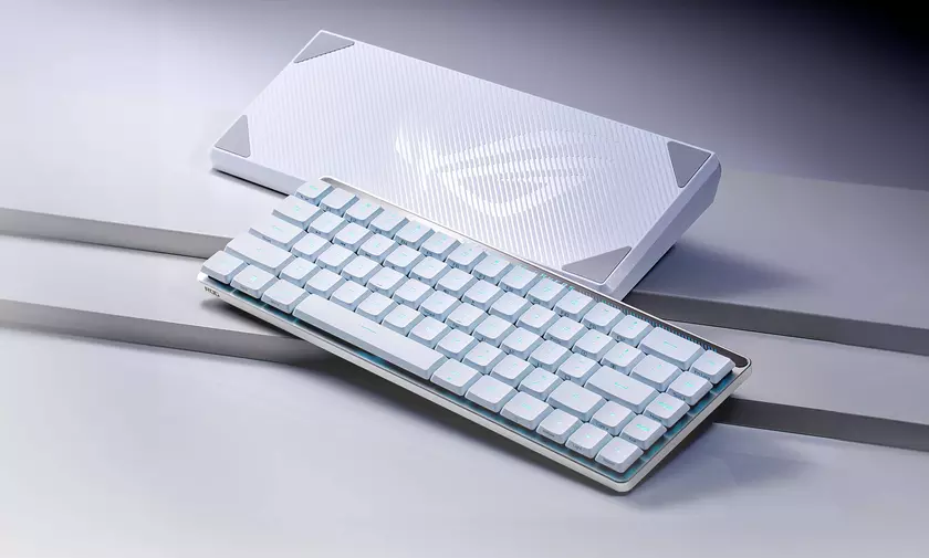 В Украину приехала игровая низкопрофильная клавиатура ASUS ROG Falchion RX Low Profile