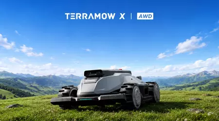 TerraMow X AWD: робот-газонокосарка з повним приводом, ШІ та шістьма камерами