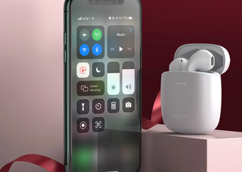 Baseus Encok W04 Pro: TWS-наушники с защитой IP54, беспроводной зарядкой, дизайном, как у Apple AirPods и ценником в $22