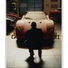 Rear side of Louis with Ferrari F40