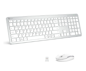 iClever GK08 Wireless Keyboard and Mouse
