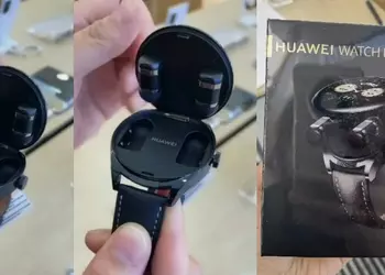 That's what the Huawei Watch Buds will be - a strange smartwatch with headphones hidden inside the case