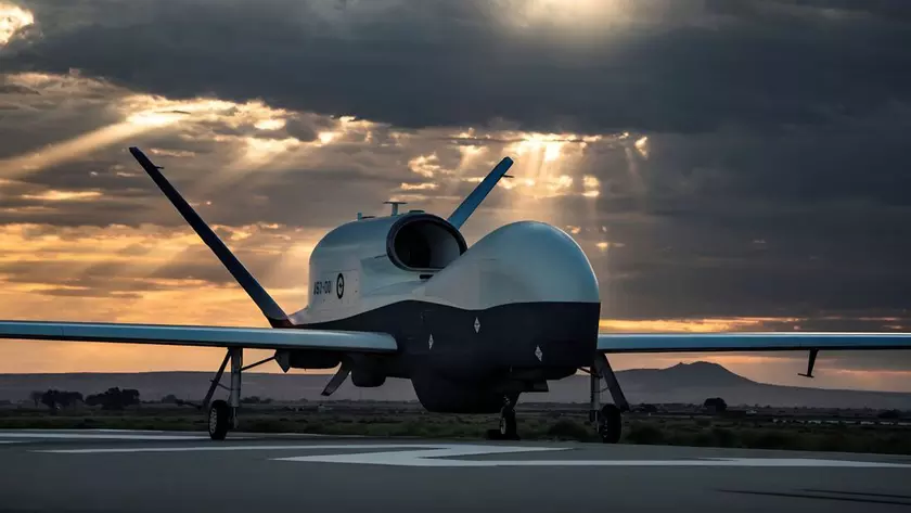 Northrop Grumman представила первый беспилотник MQ-4C Triton для Королевских военно-воздушных сил Австралии