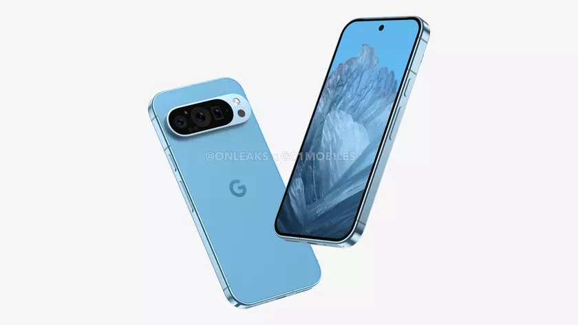 Google Pixel 9 с плоским корпусом и тройной камерой появился на качественных рендерах
