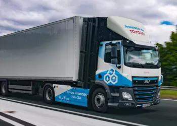 Toyota has launched hydrogen trucks to deliver parts in Europe