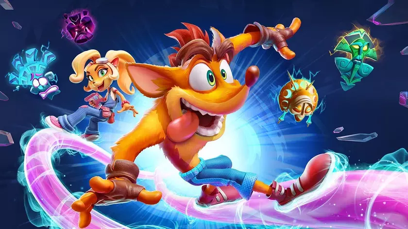 Включаемся в приключения: рассматриваем арт Crash Bandicoot 4: It’s about Time