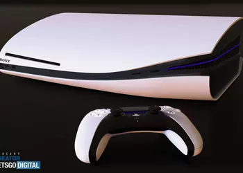 Черно-белый стиль: дизайнер Concept Creator показал концепт-рендеры игровой консоли Sony PlayStation 5 Pro