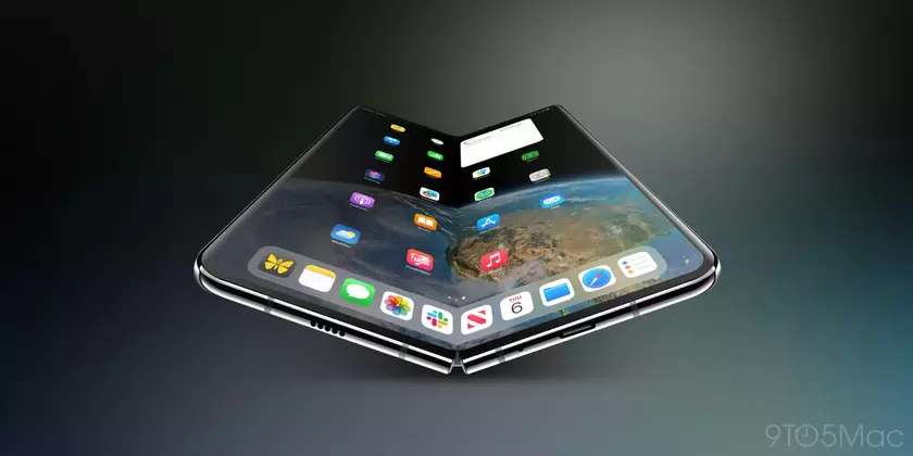 Новый iPhone Fold: Появление сложного гаджета Apple в визуализации