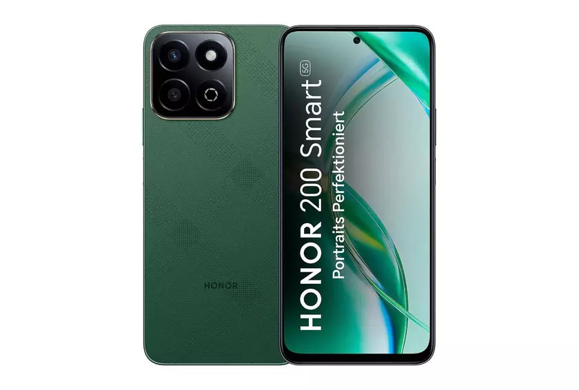 В интернете появились изображения, характеристики и цена Honor 200 Smart