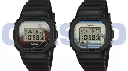 Casio випустила нові G-Shock з гравюрами Хокусая