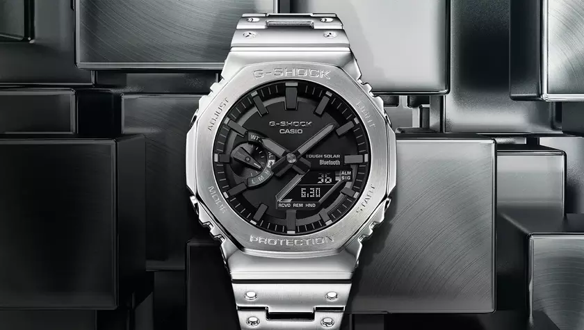Casio представляет новинку: полностью металлическая G-Shock GM-B2100SD-1C