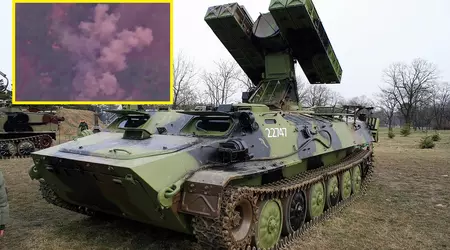 Збройні Сили України знищили російський зенітно-ракетний комплекс "Стріла-10" за допомогою касетних боєприпасів