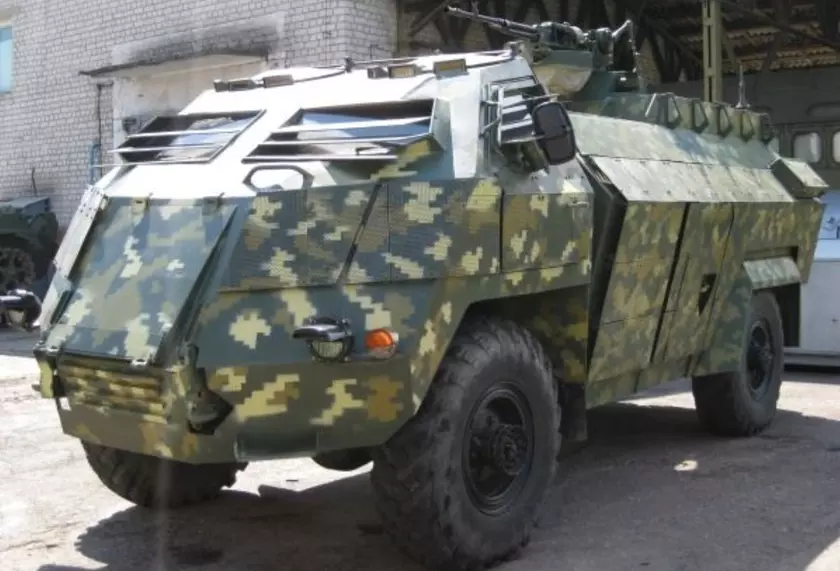Вооружённые Силы Украины используют уникальный бронетранспортёр «Отаман», существующий в единственном экземпляре