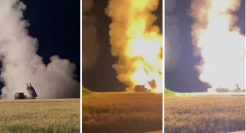 Опубликовано ещё одно эффектное видео работы американских РСЗО HIMARS в Украине