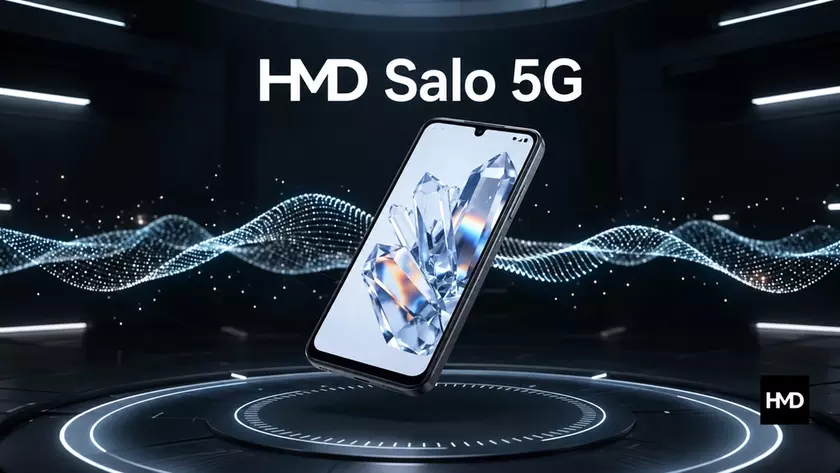 Смартфон HMD Salo 5G в черном цвете