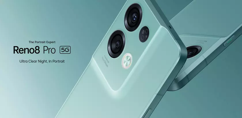 OPPO Reno 8 Pro вышел на глобальном рынке с чипом MediaTek Dimensity 8100, AMOLED-экраном на 120 Гц и камерой на 50 МП