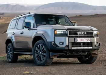 The diesel-powered Toyota Land Cruiser 250 gets a 48-volt hybrid system 