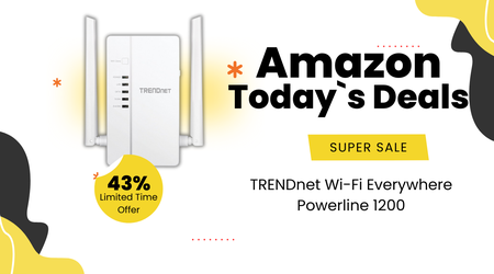 TRENDnet Wi-Fi Everywhere Powerline 1200 – Now $30 Off!