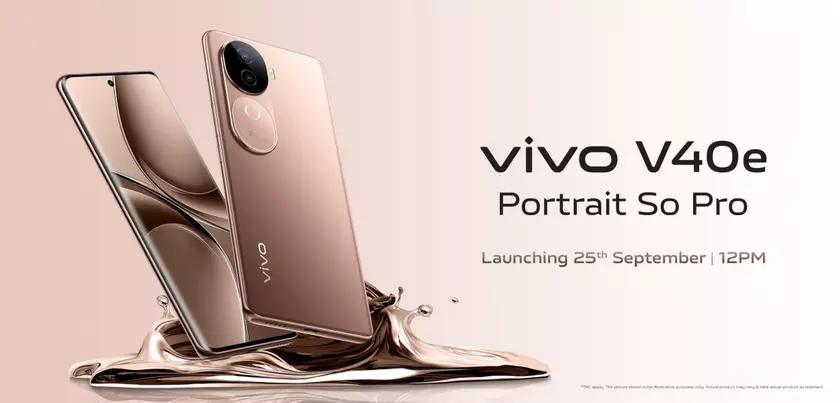 vivo раскрыла дату релиза нового смартфона vivo V40e в Индии