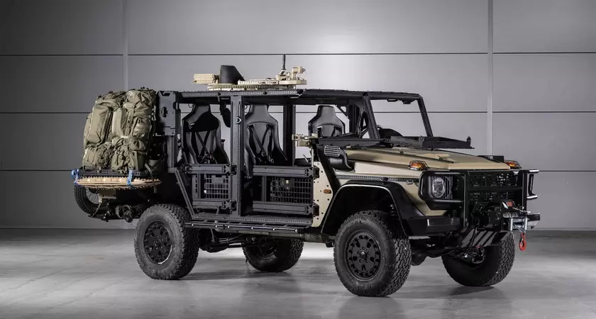 Украина получит дополнительную партию авиадесантных тактических машин Caracal, которые созданы на базе Mercedes-Benz G-Сlass