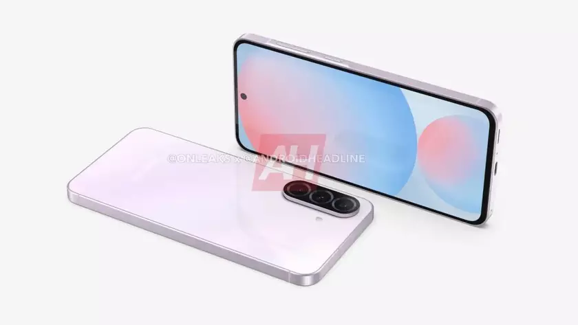 Первые рендеры Samsung Galaxy A56: дизайн и спецификации