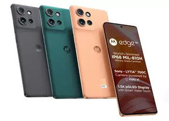 Motorola Edge 50: smartphone with MIL-STD810H/IP68 protection, 120Hz POLED screen and Snapdragon 7 Gen 1 Accelerated Edition chip 