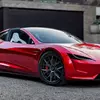 Технические детали на предварительном виде Tesla Roadster