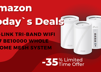 TP-Link WiFi 7 BE10000 Mesh System (Deco BE63) - Now $280 Off!