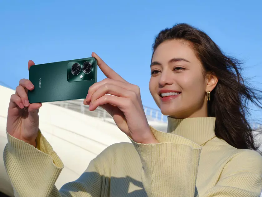 OPPO Reno 11 F с OLED-дисплеем на 120 Гц, чипом MediaTek Dimensity 7050 и защитой IP65 приехал в Украину