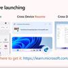 Мініатюра функції Cross Device Resume