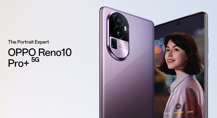 Snapdragon 8+ Gen 1, 120-Гц дисплей и 100-Вт зарядка по цене $750 – OPPO Reno 10 Pro+ дебютировал на глобальном рынке