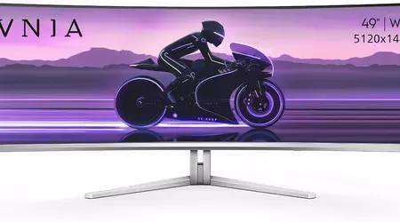 Philips представила ігровий 49-дюймовий вигнутий монітор з екраном QD-OLED на 240 Гц та ціною в $1499