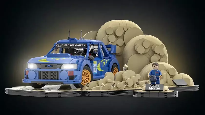 Проект Lego Ideas Subaru Impreza WRC