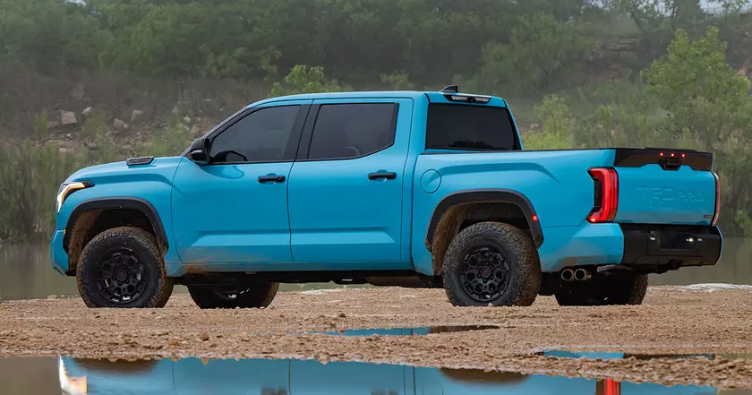 Toyota Tundra TRD Pro 2026: Новый впечатляющий цвет Wave Maker