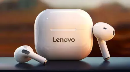 Lenovo LP40 на AliExpress: TWS-навушники з дизайном, як AirPods 3, захистом IPX5, портом USB-C та автономністю до 20 годин за $11