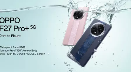 OPPO F27 Pro+: захист IP69, скло Corning Gorilla Glass Victus 2 і чип MediaTek Dimensity 7050 за $335