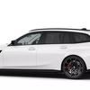 Предварительный просмотр карбоновой вставки на панели BMW M3 Touring